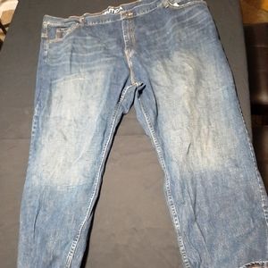 Nautica mens pants 52 waist 30 long denim blue